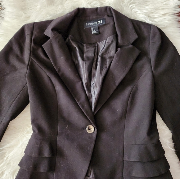 Forever 21 Elegant Black Blazer - Picture 7 of 9